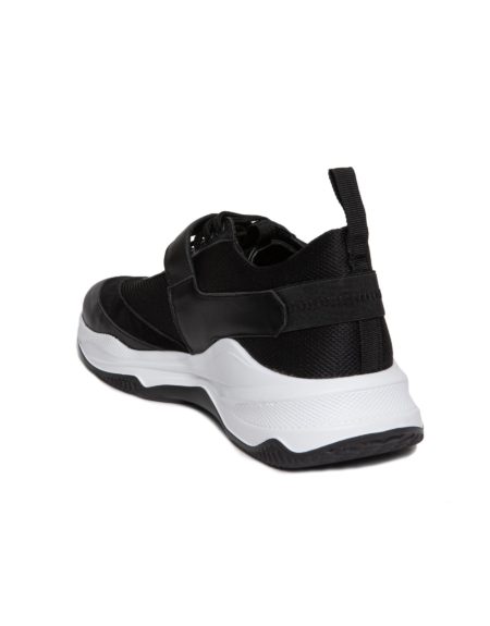 Men's Sneakers with Suede spots, Velcro fastening backstay.