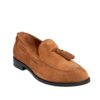 Ανδρικό Κλασσικό Loafer Suede Leather - Taba