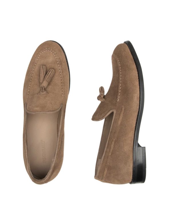 antriko klassiko loafer suede leather 2968 1 taype pano opsi fenomilano.