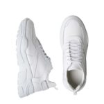 Γυναικείο Δερμάτινο Λευκό Sneaker (2025 – White)