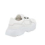Γυναικείο Δερμάτινο Λευκό Sneaker
