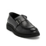 Ανδρικά Δερμάτινα Loafers Μαύρα - (1928-1 Black)