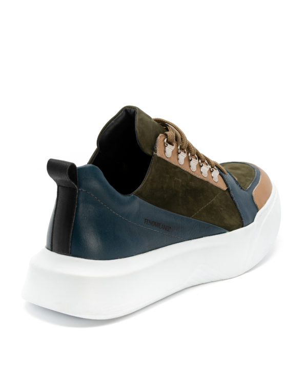 andrika-dermatina-deta-sneaker-petrol-chaki-beige-white-sole-cod2948-fenomilano-leather-shoes (2)