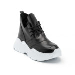 gynaikeia-dermatina-sneakers-black-white-cod2869-fenomilano-leather-shoes