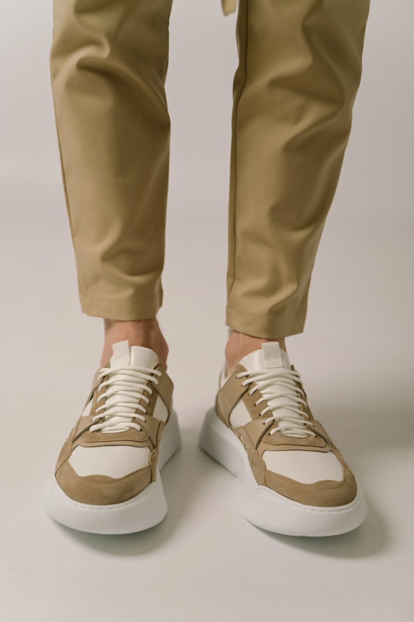 leather-sneakers-beige-white-fenomilano-2