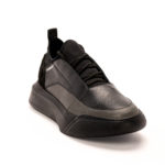 andrika dermatina sneakers black grey lastixo code 2228