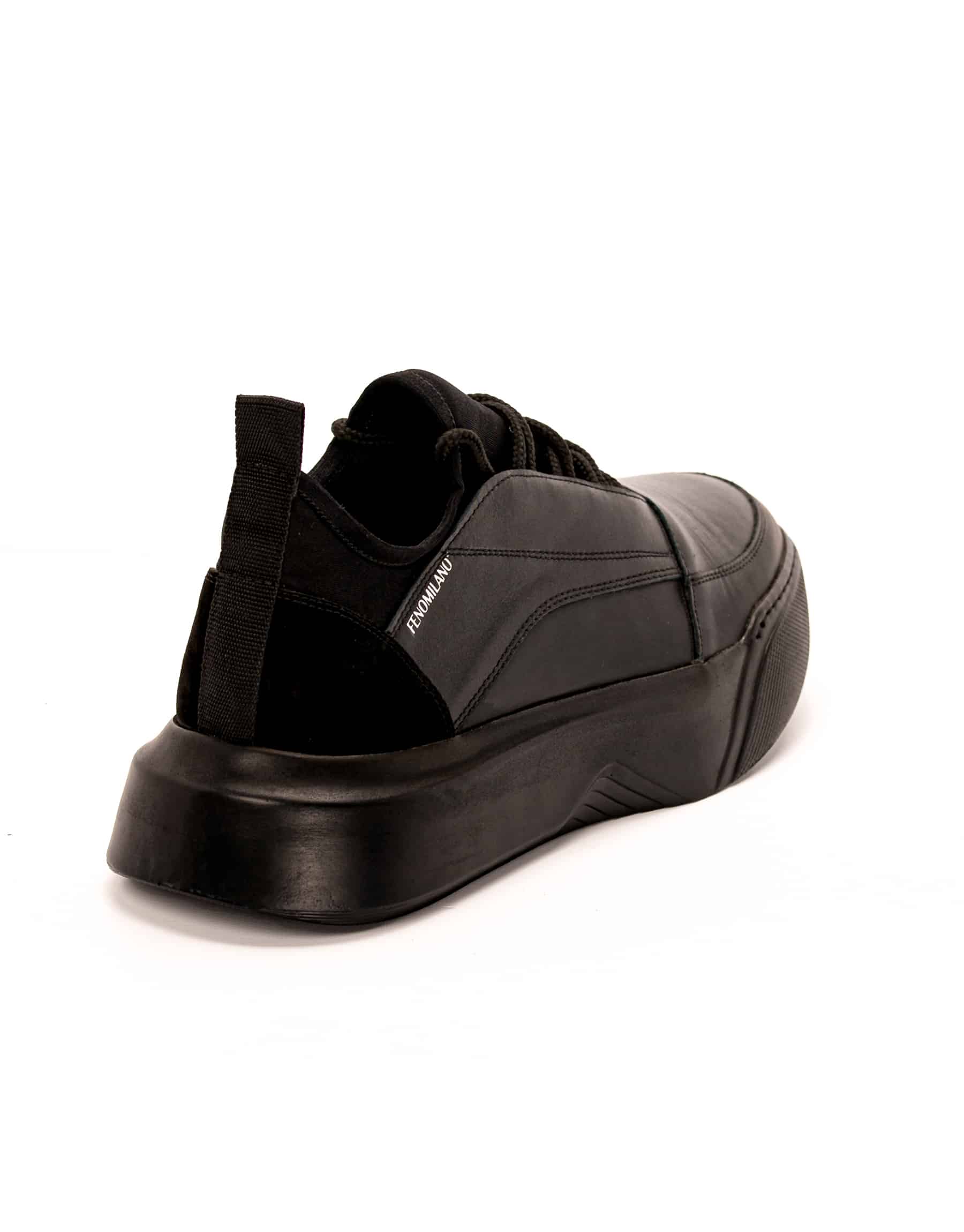 andrika dermatina sneakers black lastixo code 2228 1