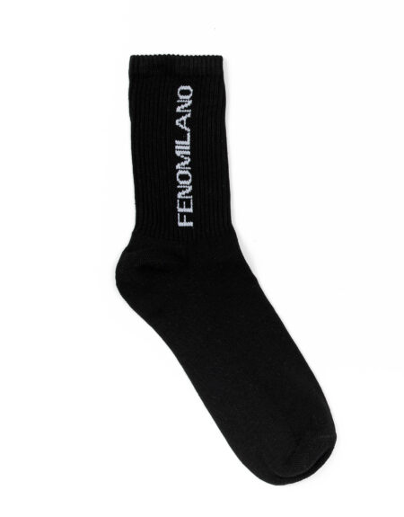 fenomilano cotton socks black