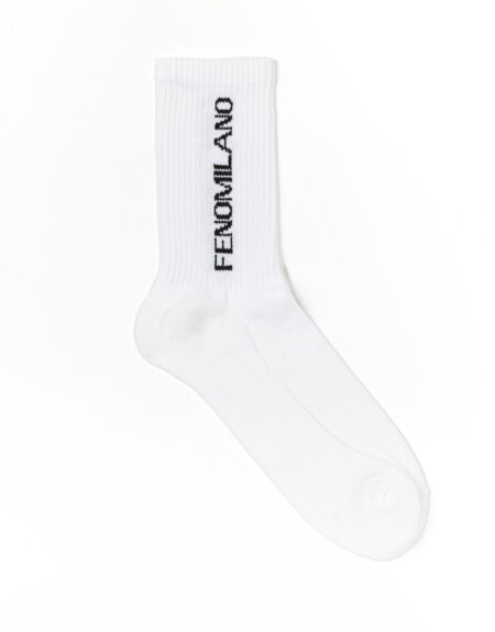 fenomilano cotton socks white