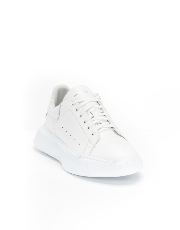 andrika dermatina sneakers total white code 2317 fenomilano