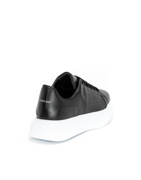 andrika dermatina papoutsia sneakers black white sole code 2317 fenomilano 2
