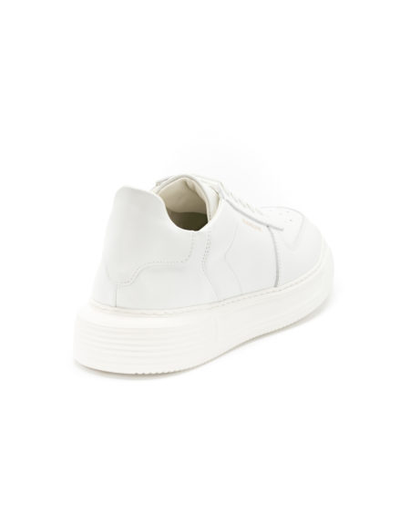 andrika dermatina sneakers total white code 2238 fenomilano