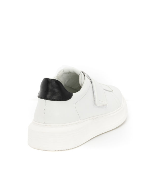 mens leather sneakers white code 3083 fenomilano