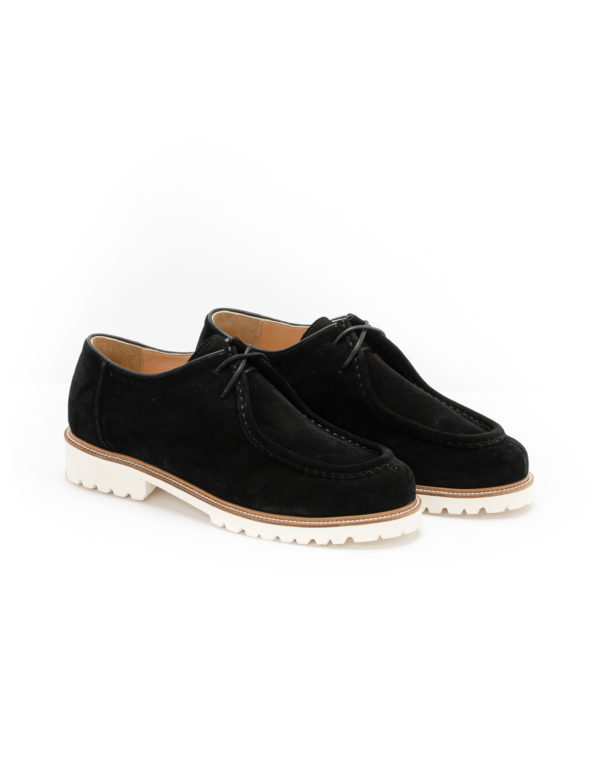 andrika-dermatina-papoutsia-summer-suede-lace-ups-black-3085-fenomilano (2)