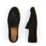 andrika-dermatina-papoutsia-summer-suede-loafers-code-3086-black-fenomilano