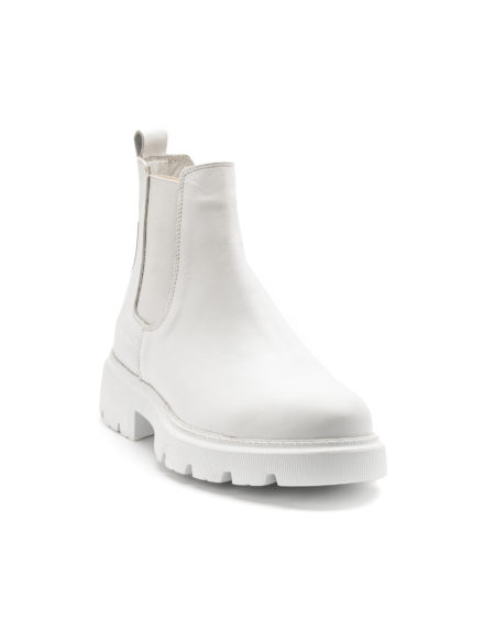 andrika dermatina total white chelsea boots code 2321 fenomilano