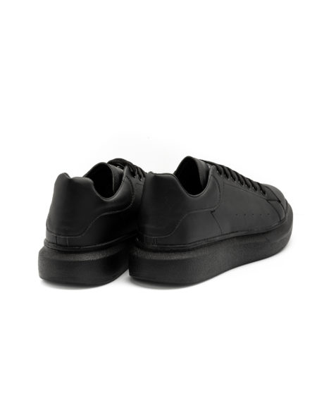 Mario Baldini eco leather shoes total black 507-10