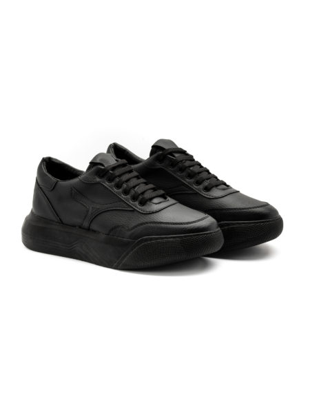 Mario Baldini eco leather shoes total black 950-10 EDO
