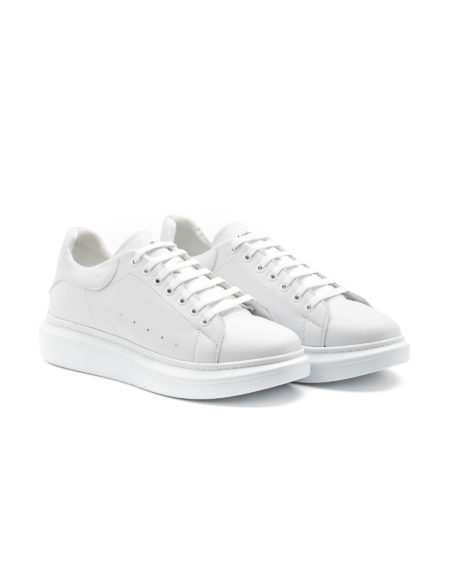 Mario Baldini eco leather shoes total white 507-10