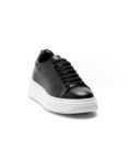 andrika-dermatina-papoutsia-sneakers-black-white-sole-3099-ss24-fenomilano
