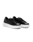 andrika-dermatina-papoutsia-sneakers-black-white-sole-3099-ss24-fenomilano