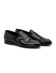 andriko-klassiko-papoutsi-cheiropoiito-loafer-monk-black-croco-kl2416-fenomilano