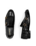 andriko-klassiko-papoutsi-cheiropoiito-loafer-monk-black-croco-kl2416-fenomilano