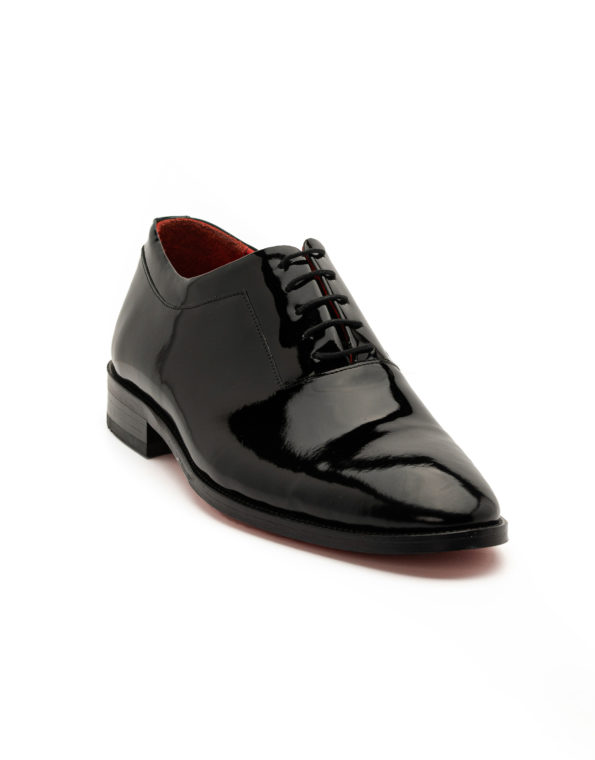 mens loustrin classic handmade black lace shoes lc2404 fenomilano