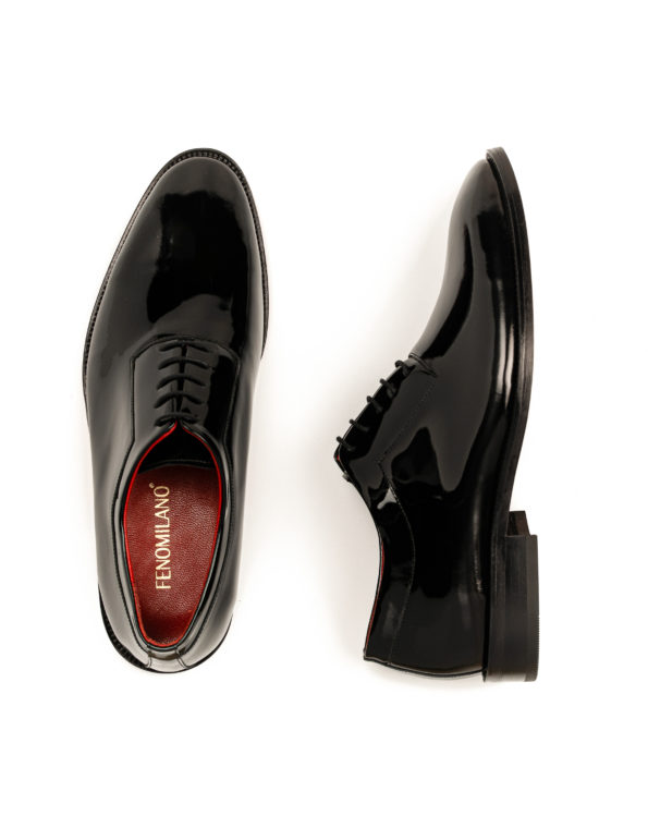 mens loustrin classic handmade black lace shoes lc2404 fenomilano