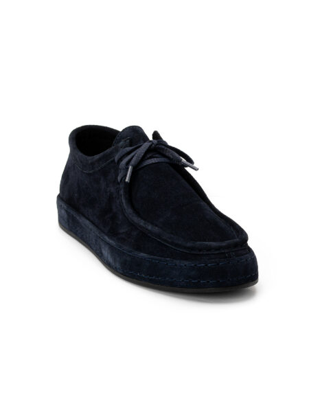 mens suede leather espadrilles navy extralight code sis-01 fenomilano