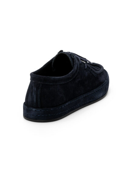 mens suede leather espadrilles navy extralight code sis-01 fenomilano