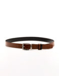 mens-leather-belts-taba-black-doubleface-silver-buckle-fenomilano