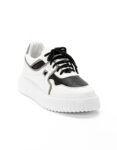 mens-leather-sneakers-silver-white-stripes-2421-fenomilano-aw25