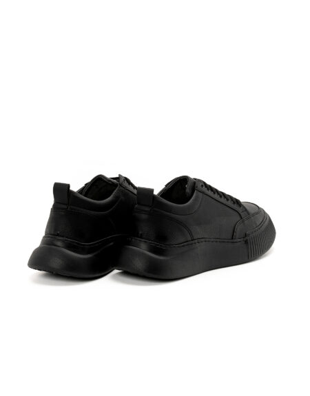 Mario Baldini eco leather shoes total black