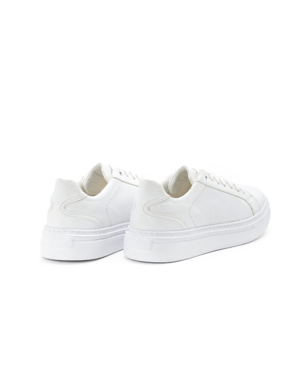 Mario Baldini eco leather shoes total white