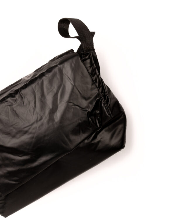 Puffer pouch bag ecoleather