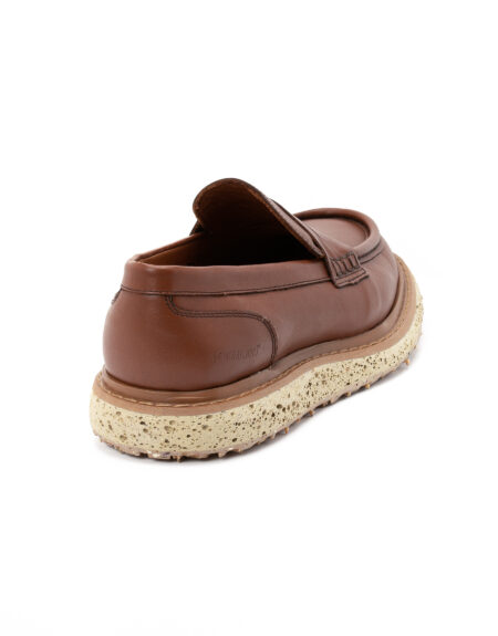 andrika dermatina loafer hard taba beige sola cork recycled 1005-25 fenomilano