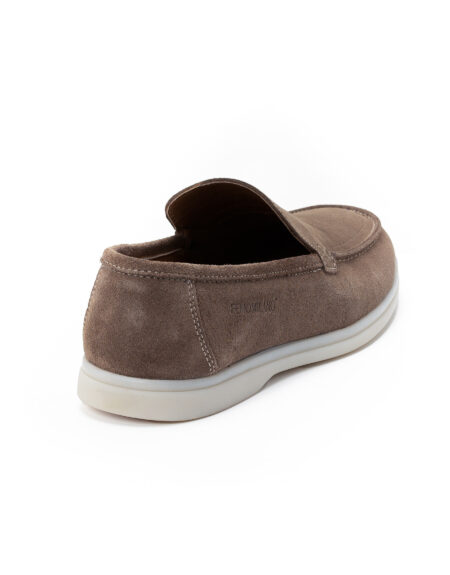 andrika suede loafers xamili sola beige sis02 fenomilano