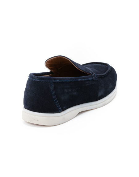 andrika suede loafers xamili sola navy sis02 fenomilano
