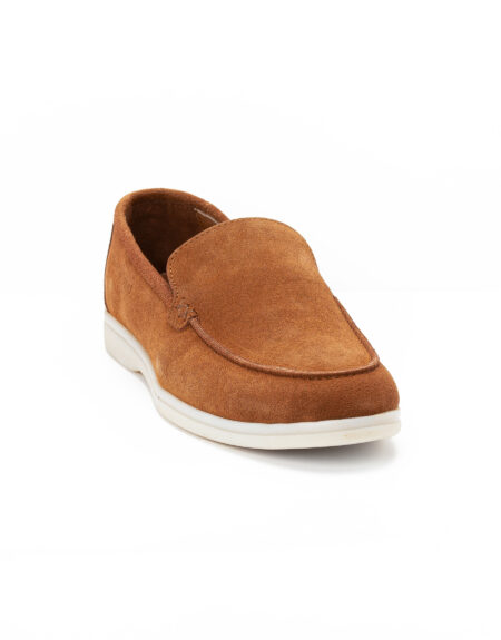 andrika suede loafers xamili sola taba sis02 fenomilano