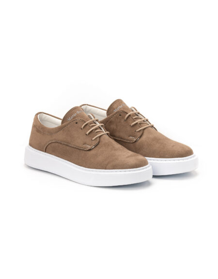 eco leather mens shoes elephant lace ups white sole mario baldini