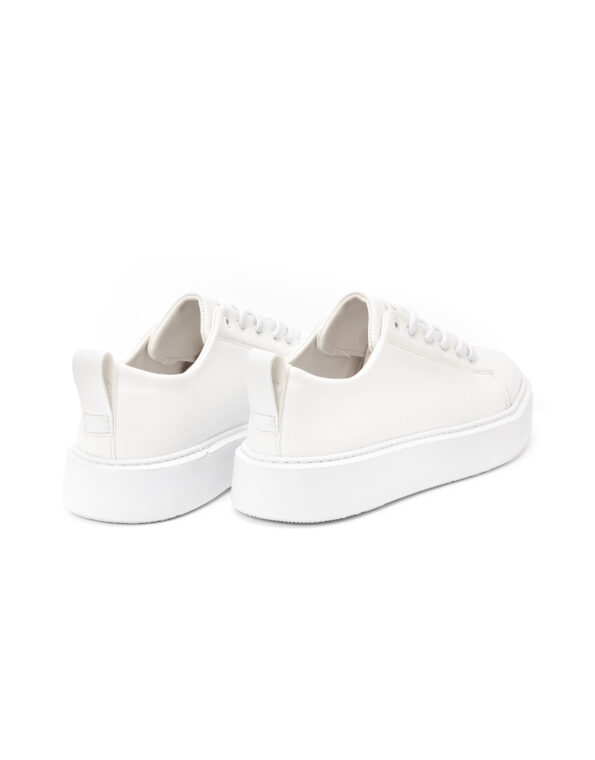 andrika eco leather sneakers total white