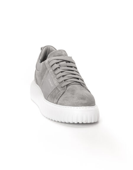 andrika dermatina sneakers suede light grey light eva sola fenomilano