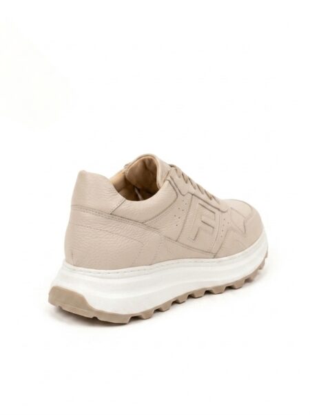 andrika dermatina sneakers beige athletic fenomilano