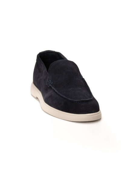 andrika suede loafers richi navy fenomilano