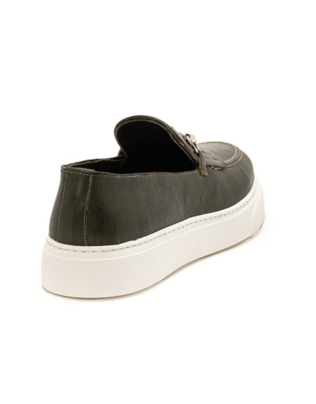 andrika dematina khaki loafers 2509 fenomilano