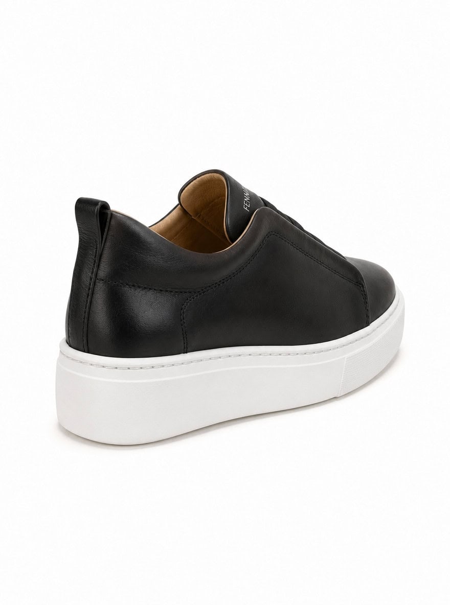 andrika dermatina triple stitch sneakers black 2532 fenomilano (2) andrika dermatina triple stitch sneakers black 2532 fenomilano