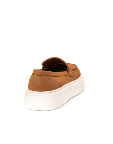 andrika dermatina taba nubuck loafers 2405-1 fenomilano