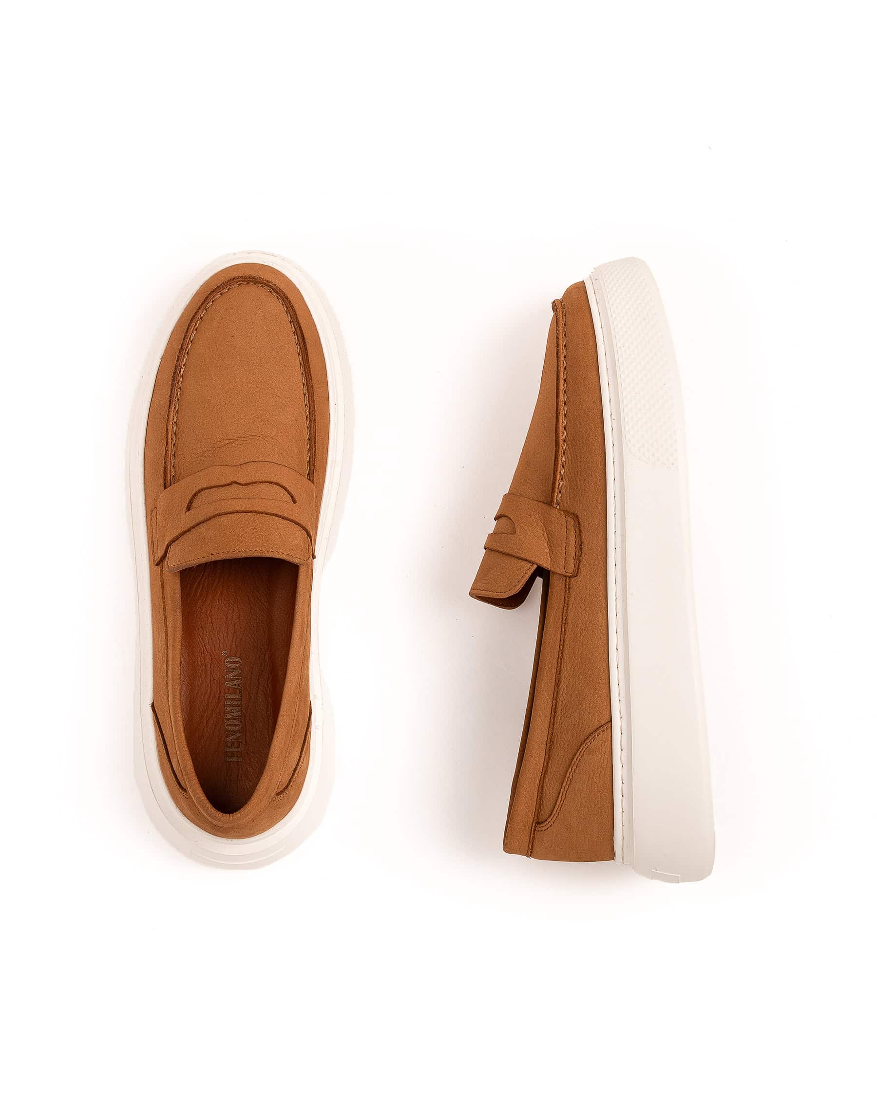 feno_10_2025-054 andrika dermatina taba nubuck loafers 2405-1 fenomilano