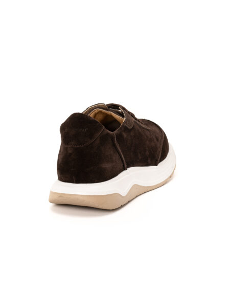 andrika suede brown sneakers 2521-1 fenomilano
